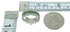 Silver Southwest Turquoise Ring Size 4-1/2 QX85839